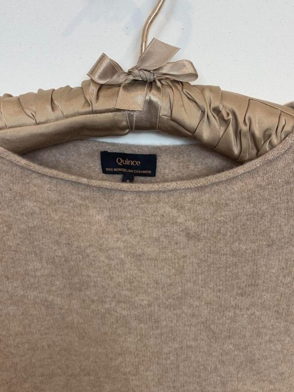 Quince Women's Tan and Brown Jumper